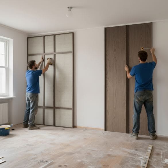 Монтаж отделочных материалов