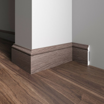 Напольный плинтус с текстурой Decor Dizayn (Декор Дизайн)