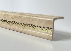 картинка  Уголок ПВХ Д03 №284 золото 30*30*2,7м(20шт) от магазина