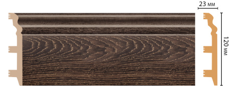 картинка D233-81 плинтус DECOMASTER <120*23>(10шт) от магазина