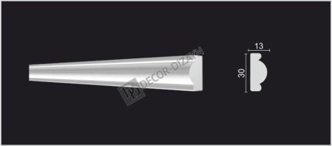 картинка 157 А молдинг малый Декор-Дизайн<30*13>(64шт) магазин являющийся официальным дистрибьютором в России картинка 157 А молдинг малый Декор-Дизайн<30*13>(64шт) от магазина