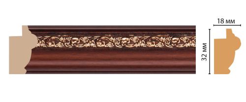картинка 534-52 багет <32*18> DECOMASTER(2,9м)(48шт) от магазина