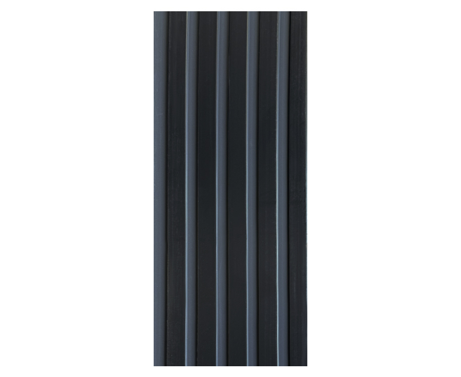 Панель дюрокомпозит 155*10 ЧЕРНАЯ (5шт) 3м