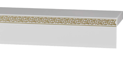 картинка Бленда(5см) Флоренция белый золото 60м от магазина