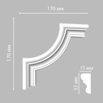 картинка 97124-2 уголDECOMASTER-2<170*170>(20шт) от магазина