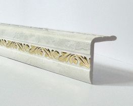 картинка  Уголок ПВХ Д03 опал золото 30*30*2,7м(20шт) от магазина