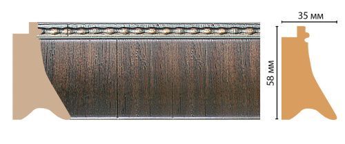 картинка 548-133 багет <58*35> DECOMASTER(16шт) от магазина