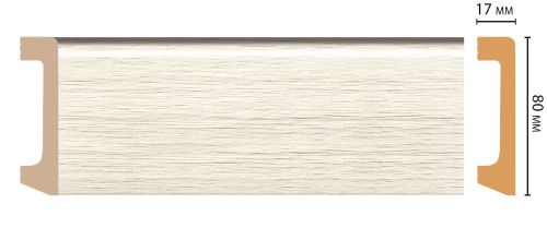 картинка D235-70 плинтус DECOMASTER <80*17> (20шт) от магазина