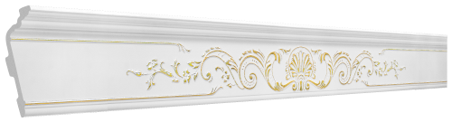 картинка Плинтус потолочный GP- 108 Gold <185*75> от магазина