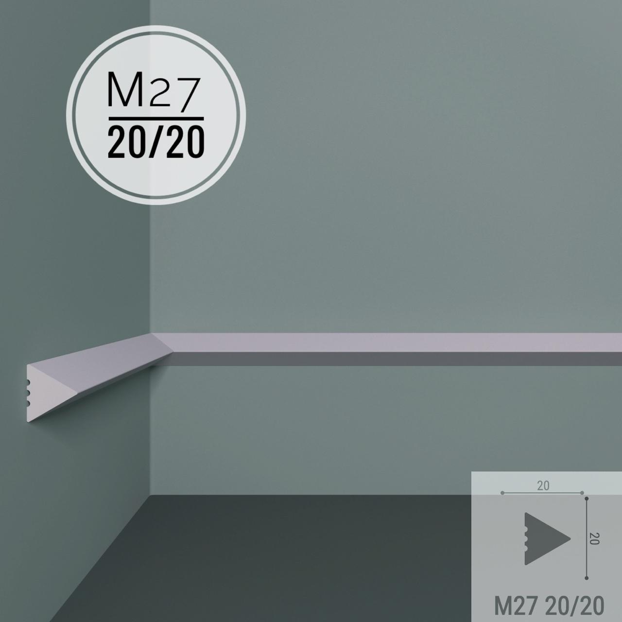 Молдинг XPS POLYMER M 27  20/20