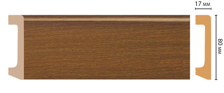 картинка D235-85 плинтус DECOMASTER <80*17>(20шт) от магазина
