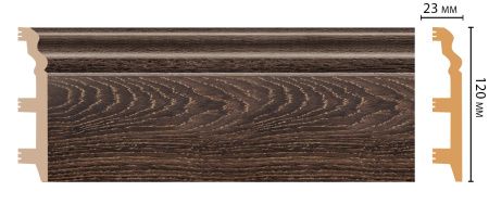 картинка D233-81 плинтус DECOMASTER <120*23>(10шт) от магазина