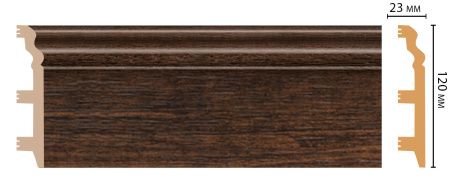 картинка D233-966 плинтус DECOMASTER <120*23>(8шт) от магазина