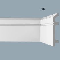 картинка Плинтус XPS POLYMER П 12 120/20  <120*20>(12шт) от магазина