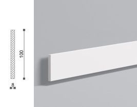 картинка FL9 Профиль Бельгия Wallstyl<100*8>2м(16шт) от магазина