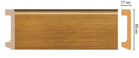 картинка D235-73 плинтус DECOMASTER <80*17>(20шт) от магазина