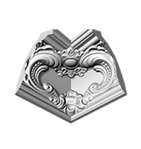 картинка Плинтус потолочный GP-20 C <105*109> (11шт) от магазина