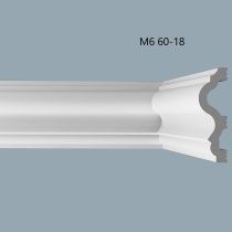 картинка Плинтус XPS POLYMER M 6 60/18 <60*18>(31шт) от магазина
