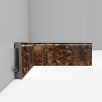 Напольный плинтус с текстурой Decomaster