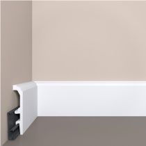картинка Плинтус XPS POLYMER П 24 100/20 <100*20>с монтажной планкой (10шт) от магазина