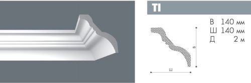 картинка Плинтус ТI <140*140>  Номастил(26шт) от магазина