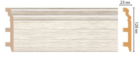 картинка D233-70 плинтус DECOMASTER <120*23>(8шт) от магазина