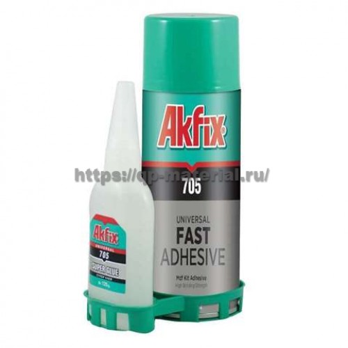 картинка Клей AKFIX 705 400/125 универ. двухкомпанентный от магазина