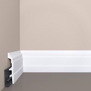 картинка Плинтус XPS POLYMER П 26  100/20 <100*20>с монтажной планкой (11шт)  от магазина