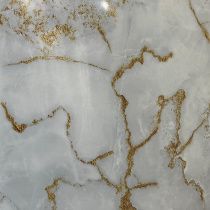 картинка Гибкий мрамор Каррара-113 с двойным лаком 2,5мм 1,2м*2,8м DUROFLEX от магазина