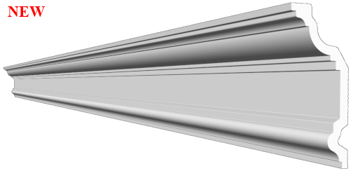 Плинтус потолочный  GPL-13 <120*50>