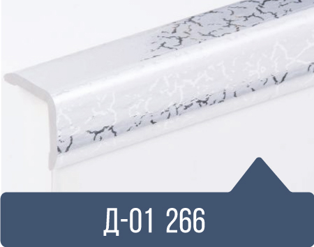 картинка Уголок ПВХ Д-01 №266 20*20*2,7м(30шт) под заказ от магазина