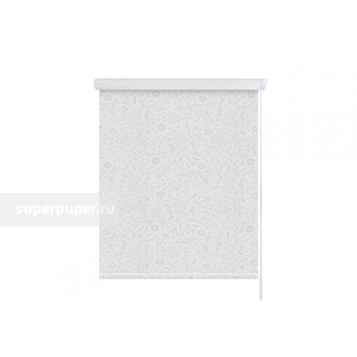 картинка Мини Ролета Кружево 57*175 белый от магазина