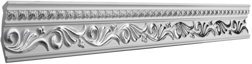 картинка Плинтус потолочный GP-29 Silver <96*53> от магазина
