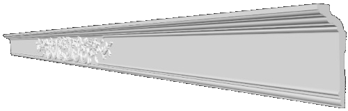 Плинтус потолочный  GP-110 <102*41>