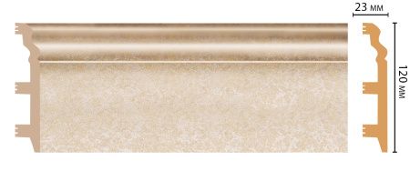 картинка D233-18D плинтус DECOMASTER <120*23>(10шт) от магазина