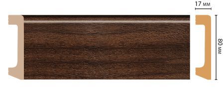 картинка D235-438 плинтус DECOMASTER <80*17>(20шт) от магазина