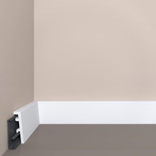 картинка Плинтус XPS POLYMER П 23  60/20 <60*20> с монтажной планкой (21шт) от магазина