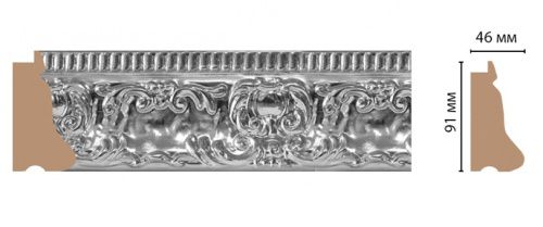 картинка 413-1609 багет <91*46> DECOMASTER(8шт) от магазина