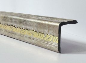 картинка  Уголок ПВХ Д-03 №301 золото 30*30*2,7м(20шт) от магазина