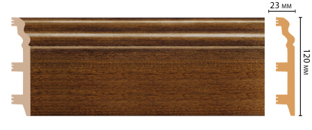 картинка D233-75 плинтус DECOMASTER <120*23>(8шт) от магазина