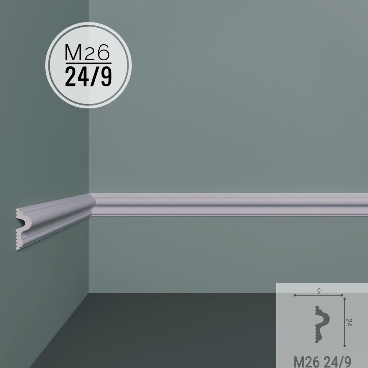 Молдинг XPS POLYMER M 26  24/9