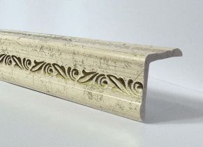картинка  Уголок ПВХ Д03 №272 золото 30*30*2,7м(20шт) от магазина