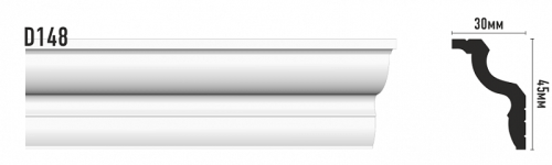 картинка D148 Плинтус DECOMASTER<40*30>(40 шт) от магазина