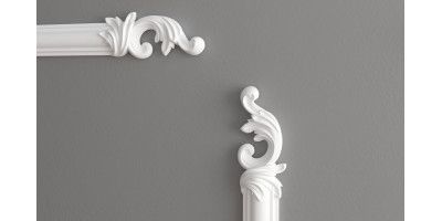 картинка H1-DD35 LR декоратив. элемент Декор-Дизайн <102*46*16>  в комплекте 2шт Стоимость за пару (левый и п от магазина