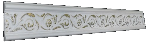 картинка Плинтус потолочный GPM-3 Gold <110*20> от магазина