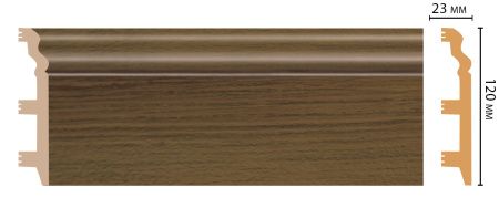 картинка D233-88 плинтус DECOMASTER <120*23>(8шт) от магазина