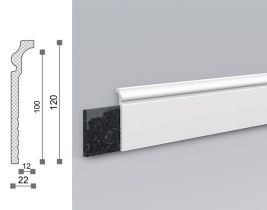 картинка CF3 Профиль Бельгия Wallstyl<120*22>2м(19шт) от магазина