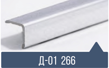 картинка Уголок ПВХ Д-01 №266 30*30*2,7м(20шт) под заказ от магазина