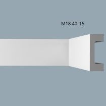 картинка Плинтус XPS POLYMER M 18 40/15  <40*15>(24шт) от магазина