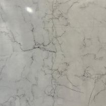 картинка Гибкий мрамор Каррара-124 с двойным лаком 2,5мм 1,2м*2,8м DUROFLEX от магазина